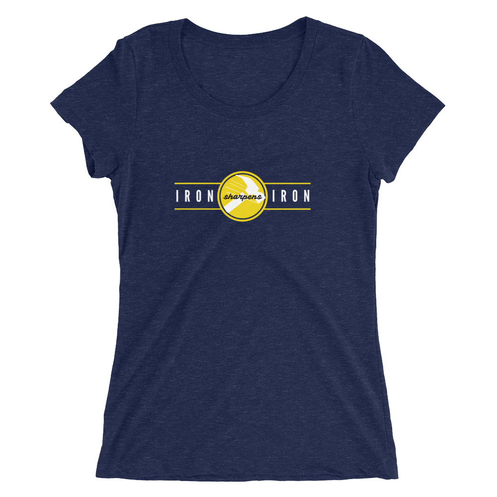 Iron Sharpens Iron Ladies' short sleeve t-shirt - Image 3