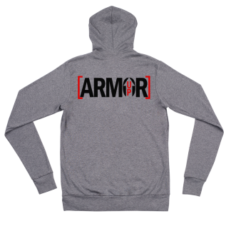 Armor Up Unisex zip hoodie
