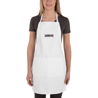 Armor Up Embroidered Apron
